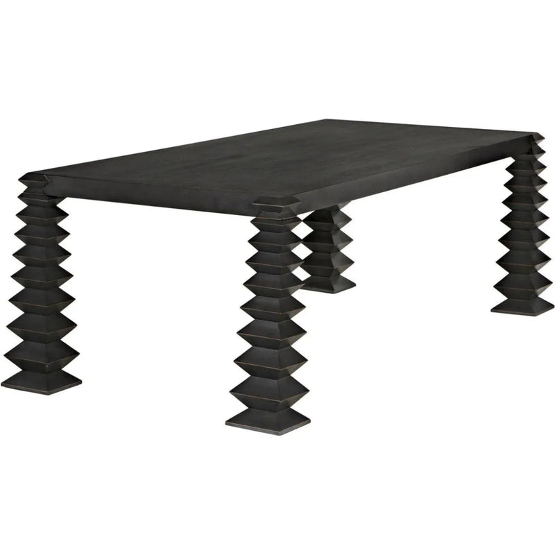 Brancusi Table - LOOMLAN - Noir - Dining Tables