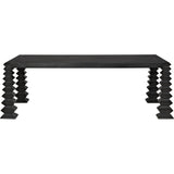 Brancusi Table - LOOMLAN - Noir - Dining Tables
