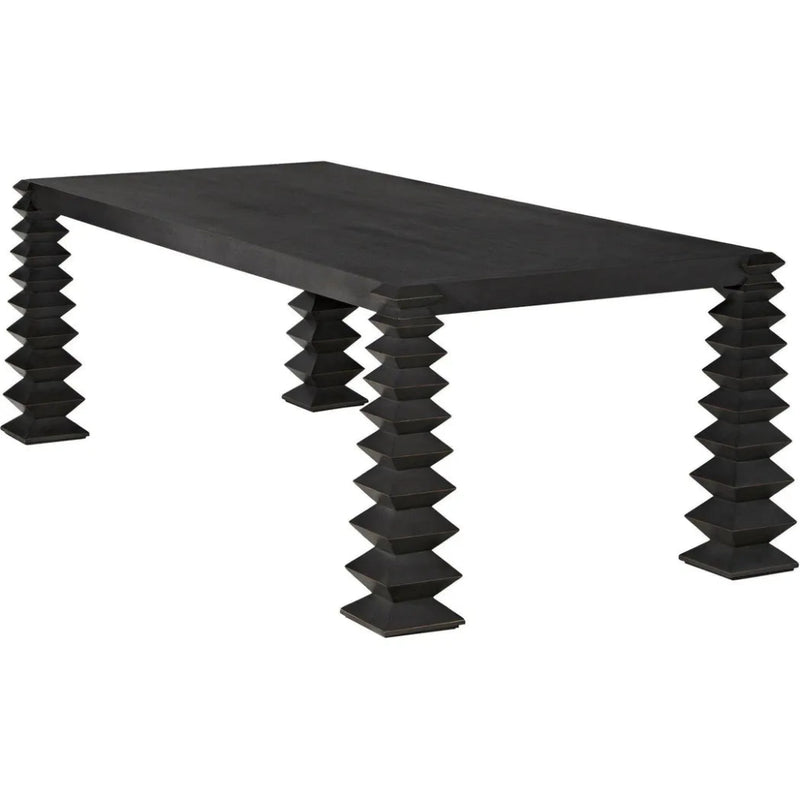 Brancusi Table - LOOMLAN - Noir - Dining Tables