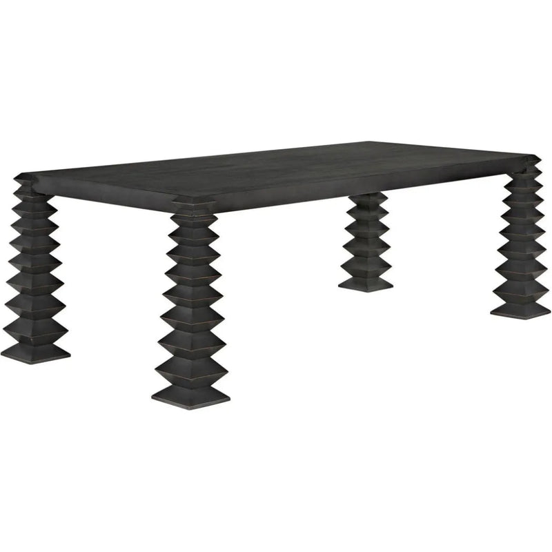 Brancusi Table - LOOMLAN - Noir - Dining Tables