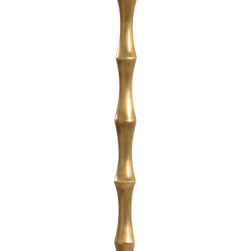 Brantley Bamboo Designed Brass Floor Lamp - LOOMLAN - Wildwood - Floor Lamps