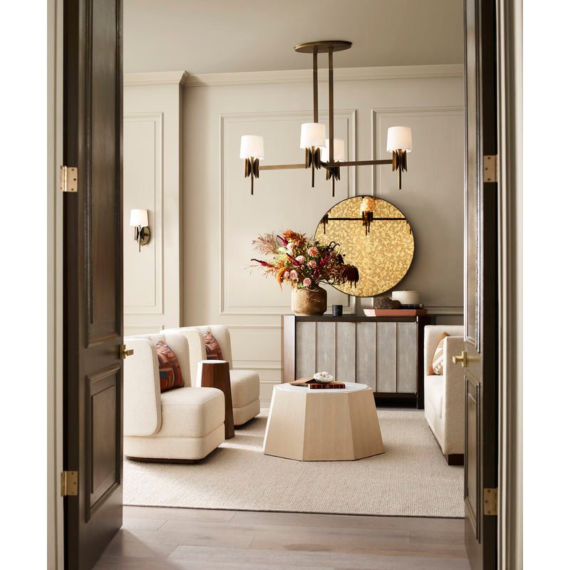 Brazing Round Wall Mirror - LOOMLAN - Wildwood - Wall Mirrors