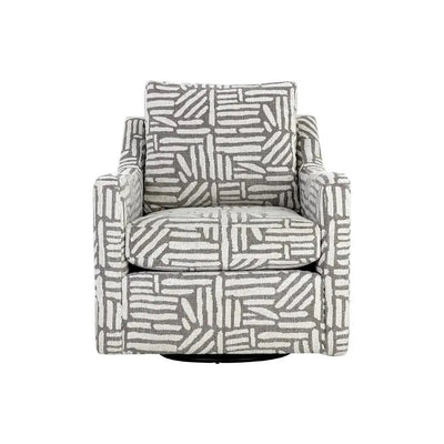 Brianna Fabric Swivel Lounge Chair - LOOMLAN - SUNPAN - Club Chairs