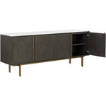 Briar Wooden Marble Top Sideboard - LOOMLAN - SUNPAN - Sideboards