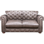 Bridgeport Sleep Loveseat With Queen Foam Mattress - LOOMLAN - Sofas & Loveseats