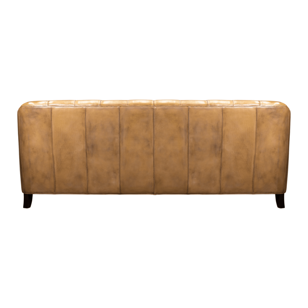 Brighton Elegant Design Leather Sofa - LOOMLAN - Sofas & Loveseats