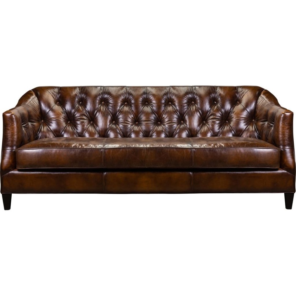 Brighton Elegant Design Leather Sofa - LOOMLAN - Sofas & Loveseats