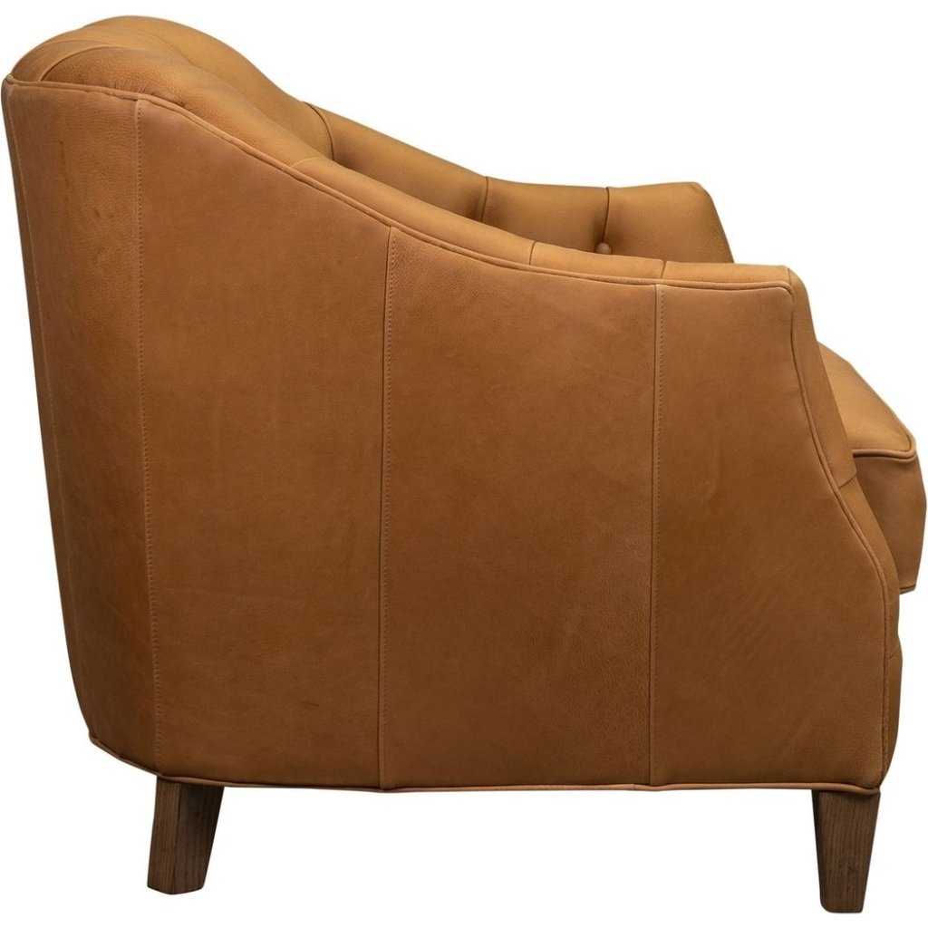 Brighton Leather Classic Elegance Chair - LOOMLAN - Club Chairs