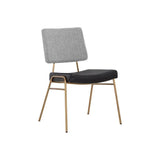 Brinley Leather Armless Dining Chair - LOOMLAN - SUNPAN - Dining Chairs