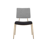 Brinley Leather Armless Dining Chair - LOOMLAN - SUNPAN - Dining Chairs