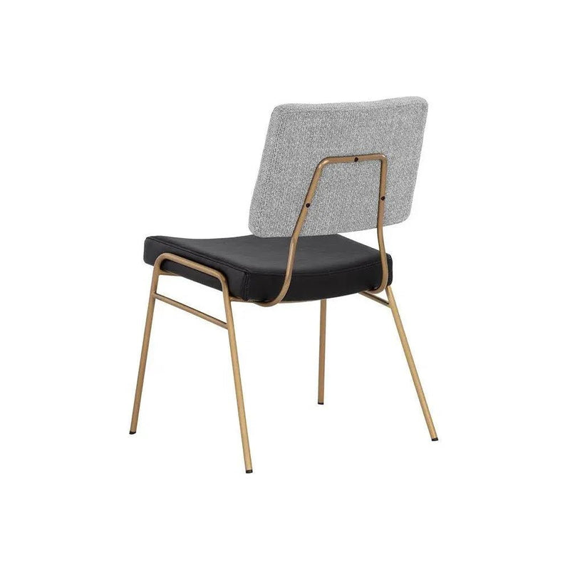 Brinley Leather Armless Dining Chair - LOOMLAN - SUNPAN - Dining Chairs
