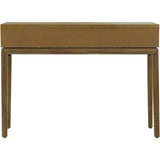 Brown Slim Console Table Drawers & Shelves - LOOMLAN - LH Imports - Console Tables