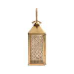 Brunching Handwoven Brown Cane Patio Lantern - LOOMLAN - Wildwood - Lanterns