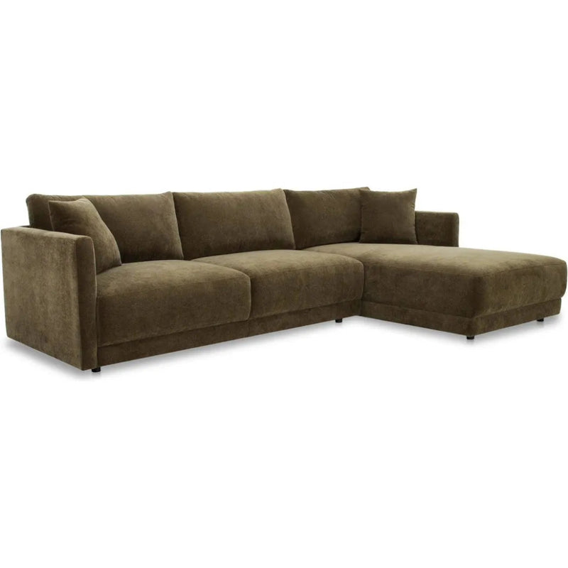 Bryn Performance Fabric Sectional Right - LOOMLAN - Moe's Home - Modular Sofas