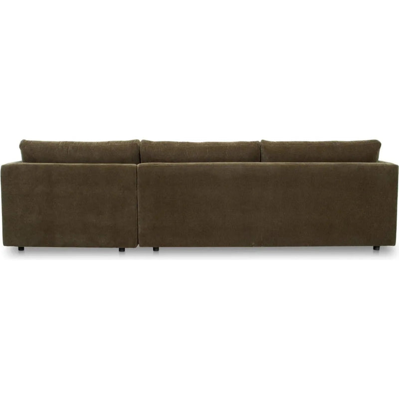 Bryn Performance Fabric Sectional Right - LOOMLAN - Moe's Home - Modular Sofas