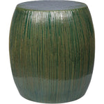 Bud Stool/Accent Table - Green Outdoor End Table - LOOMLAN - Seasonal Living - Garden Stools