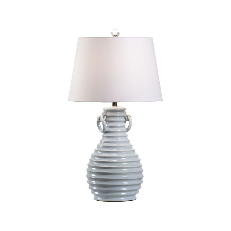 Bugello Ribbed Ceramic Table Lamp - LOOMLAN - Wildwood - Table Lamps