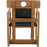 Buraco Arm Chair, Teak - LOOMLAN - Noir - Accent Chairs