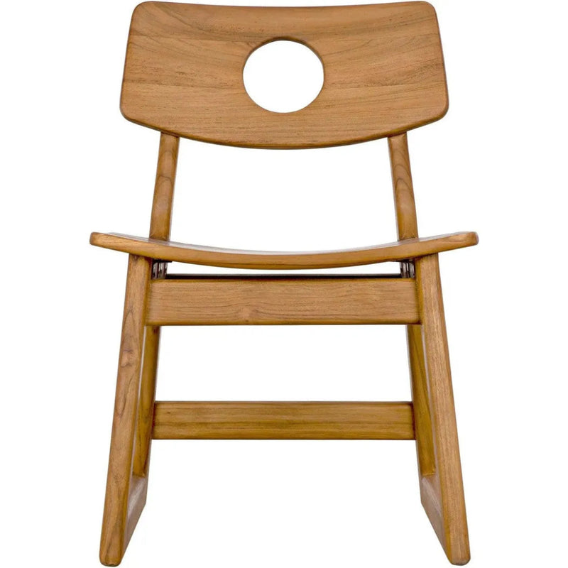Buraco Chair, Teak - LOOMLAN - Noir - Dining Chairs