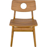 Buraco Chair, Teak - LOOMLAN - Noir - Dining Chairs