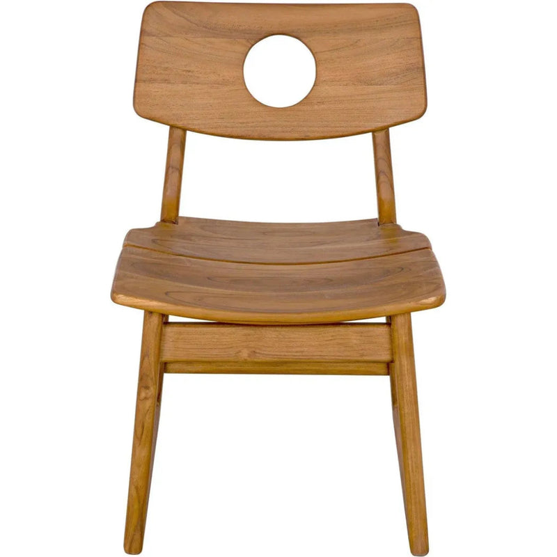 Buraco Chair, Teak - LOOMLAN - Noir - Dining Chairs
