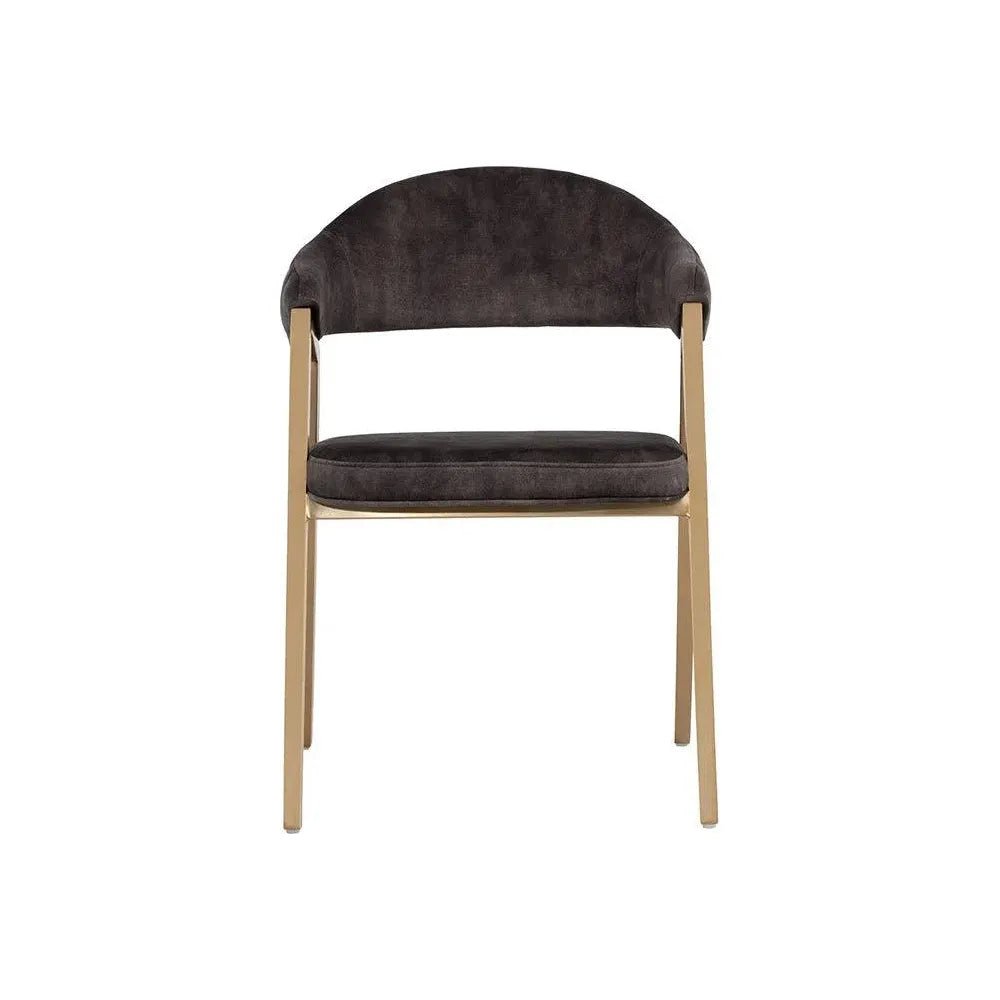 Burgos Fabric Dining Armchair - LOOMLAN - SUNPAN - Dining Chairs