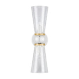 Byford Modern Glow Bath 2 - Light Wall Sconce - LOOMLAN - Currey & Co - Wall Sconces