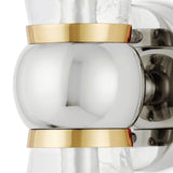 Byford Modern Glow Bath 2 - Light Wall Sconce - LOOMLAN - Currey & Co - Wall Sconces
