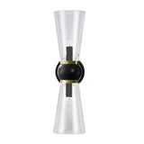 Byford Modern Glow Bath 2 - Light Wall Sconce - LOOMLAN - Currey & Co - Wall Sconces