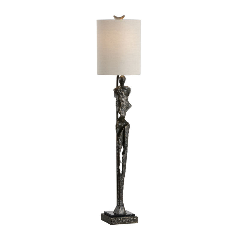 Modern Bronze Marble Base Table Lamp