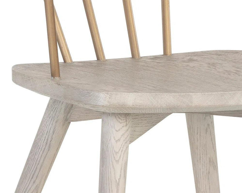 Demi Wooden Dining Armchair