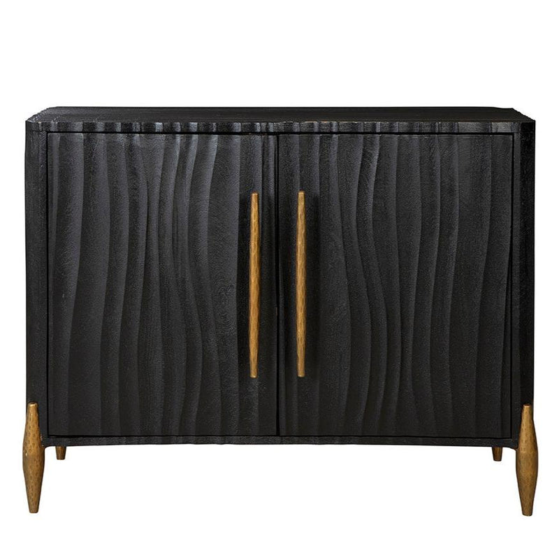 Blackwell Bold Designed Solid Wooden Black Server