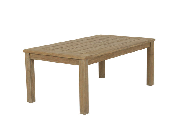 Coastal Durable Solid Teak Outdoor Coffee Table