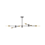 Pluton Modern Adjustable Rod Design Chandelier