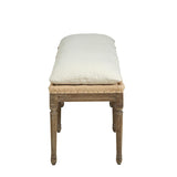 Milton Linen Upholstered Stylish Bench