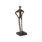 Golfer Bronze Finish Sculpture