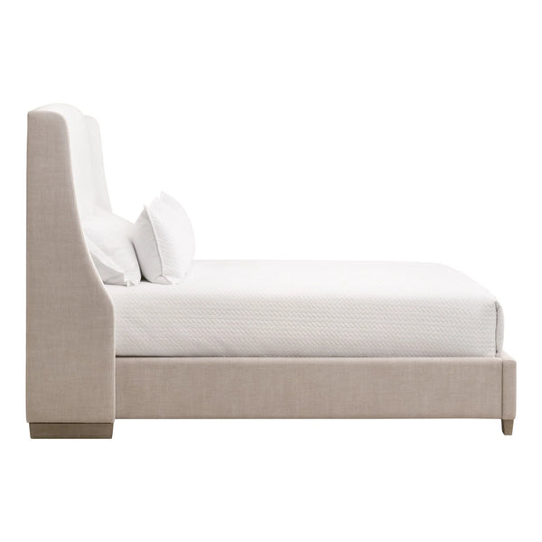 Performance Fabric Sloan Two-Tone Bed Frame