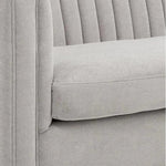 Caitlin Sofa Hemingway Silver Brass Legs - LOOMLAN - SUNPAN - Sofas & Loveseats