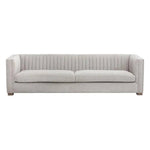 Caitlin Sofa Hemingway Silver Brass Legs - LOOMLAN - SUNPAN - Sofas & Loveseats