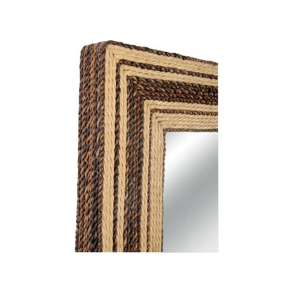 Calayan Soft Brown Framed Floor Mirror - LOOMLAN - Wildwood - Floor Mirrors