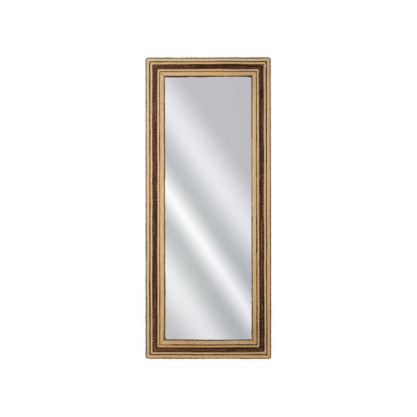 Calayan Soft Brown Framed Floor Mirror - LOOMLAN - Wildwood - Floor Mirrors