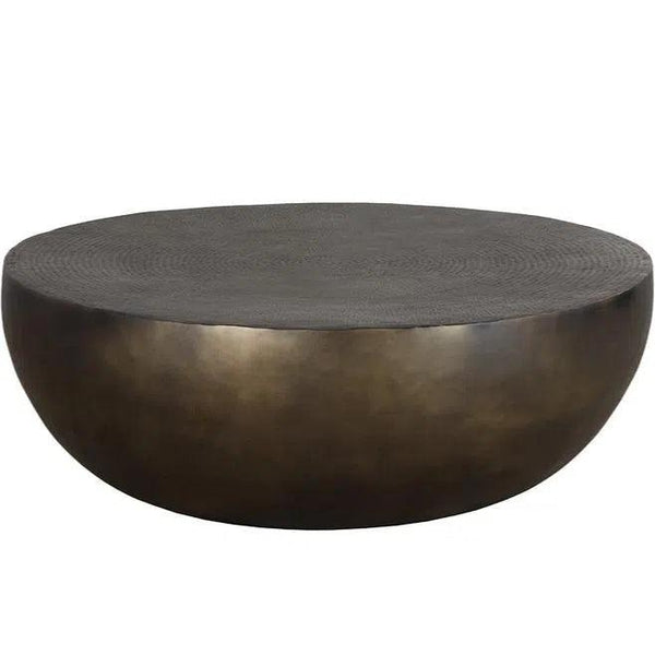 Cale Coffee Table Antique Bronze Hand Outdoor Piece - LOOMLAN - SUNPAN - Outdoor Coffee Tables