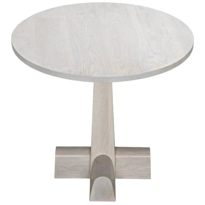 Camellia Wooden Round Side Table - LOOMLAN - CFC - Side Tables