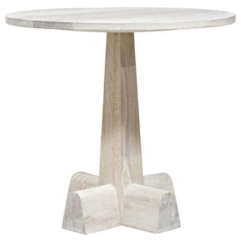 Camellia Wooden Round Side Table - LOOMLAN - CFC - Side Tables