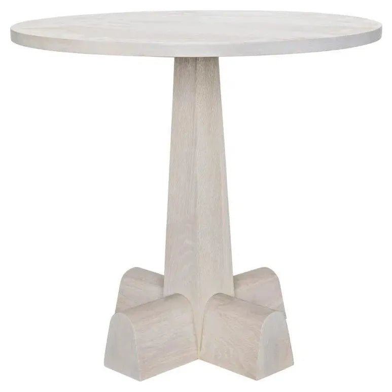 Camellia Wooden Round Side Table - LOOMLAN - CFC - Side Tables