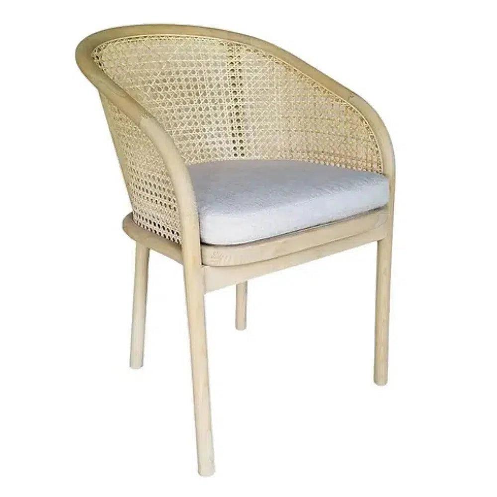 Camille Fabric Dining Chair - LOOMLAN - Artesia - Dining Chairs