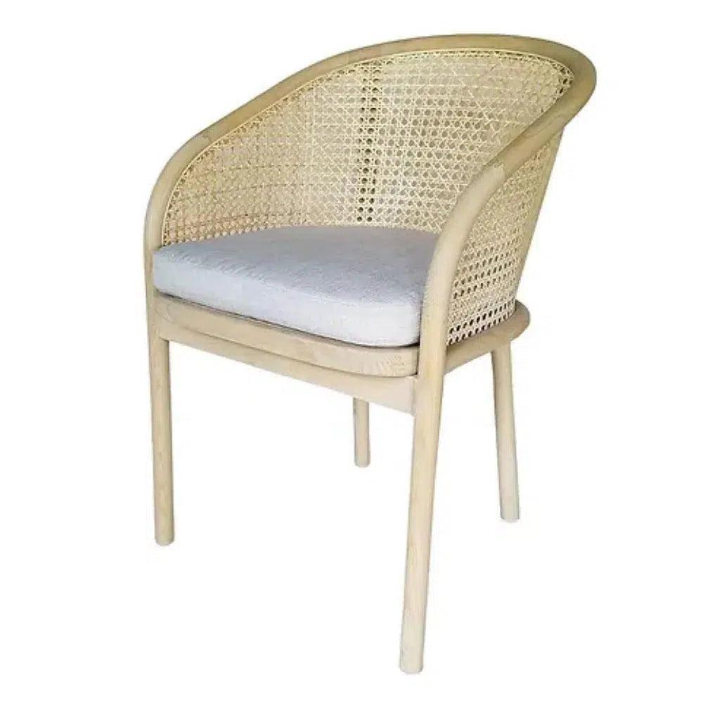 Camille Fabric Dining Chair - LOOMLAN - Artesia - Dining Chairs