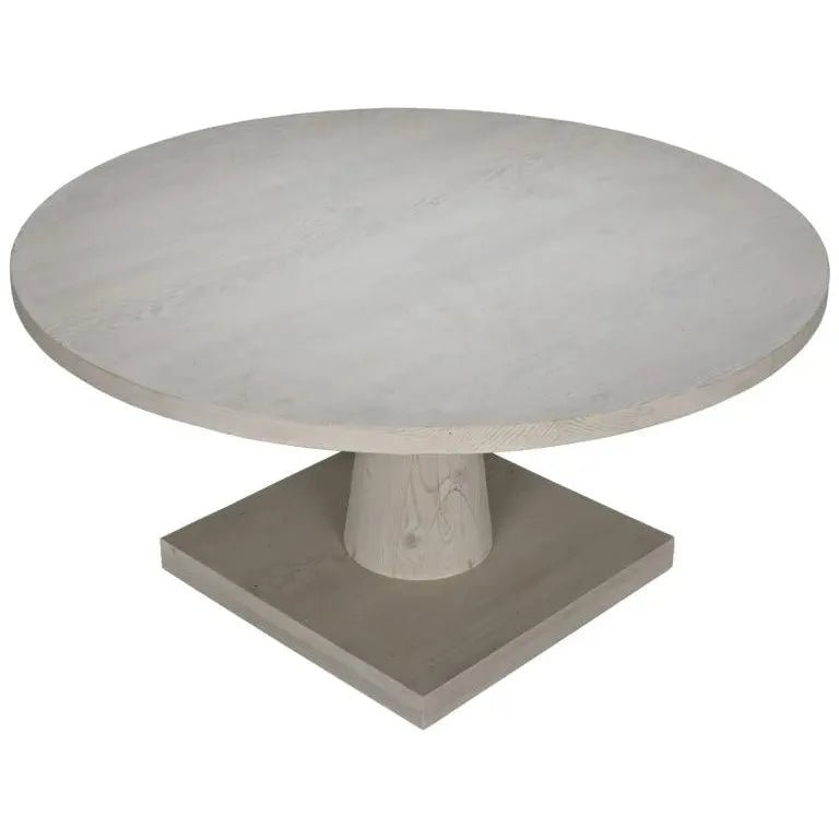 Campinas Wooden Round Dining Table - LOOMLAN - CFC - Dining Tables