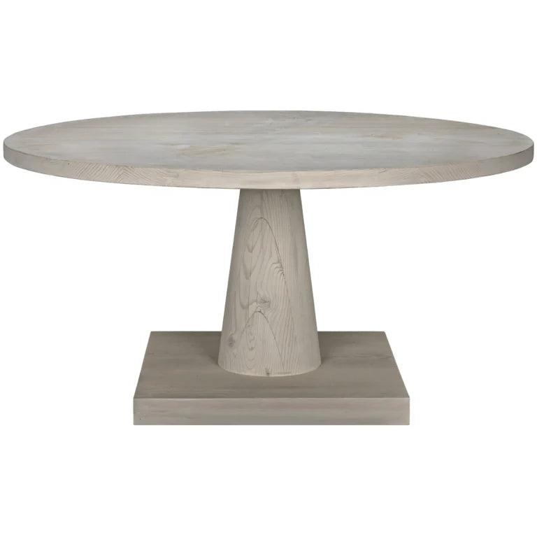 Campinas Wooden Round Dining Table - LOOMLAN - CFC - Dining Tables