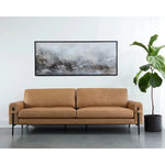 Camus Sofa Ludlow Sesame Leather Modern - LOOMLAN - SUNPAN - Sofas & Loveseats